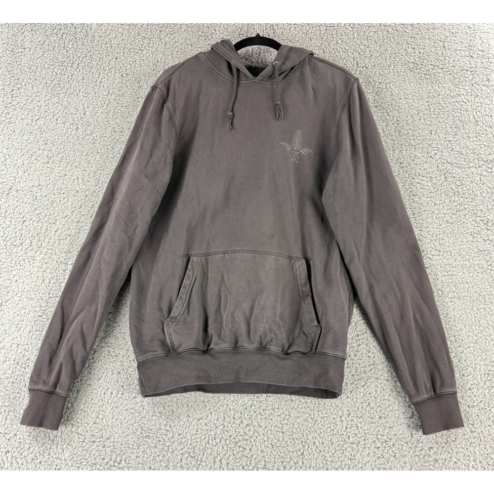 Roark Expedition Union Sweater Mens Small Gray Hoodie‎ Pullover Long Sleeve Knit